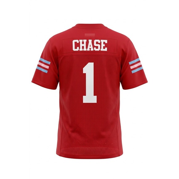Headgear Classics Other - Headgear Classics Ja'Marr Chase Raiders HS Football Jersey Red White #1 3XL NWT